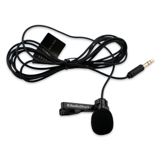 Micrófono de Solapa 3.5 mm R955 RadioShack 1.8 m