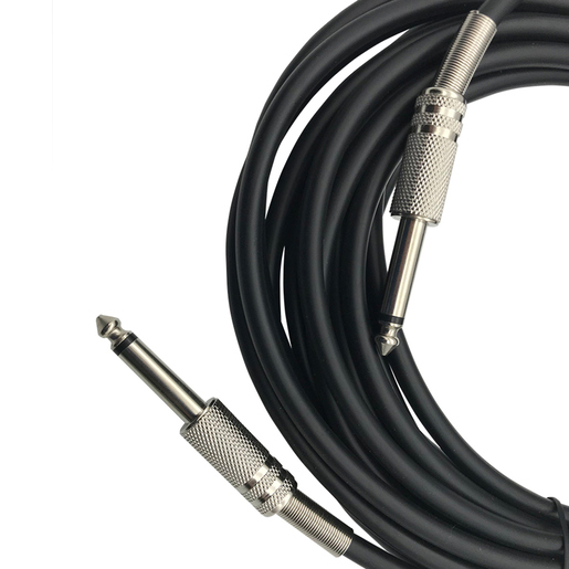 Cable para Instrumentos Musicales RadioShack / 7.6 m / Plástico / Negro