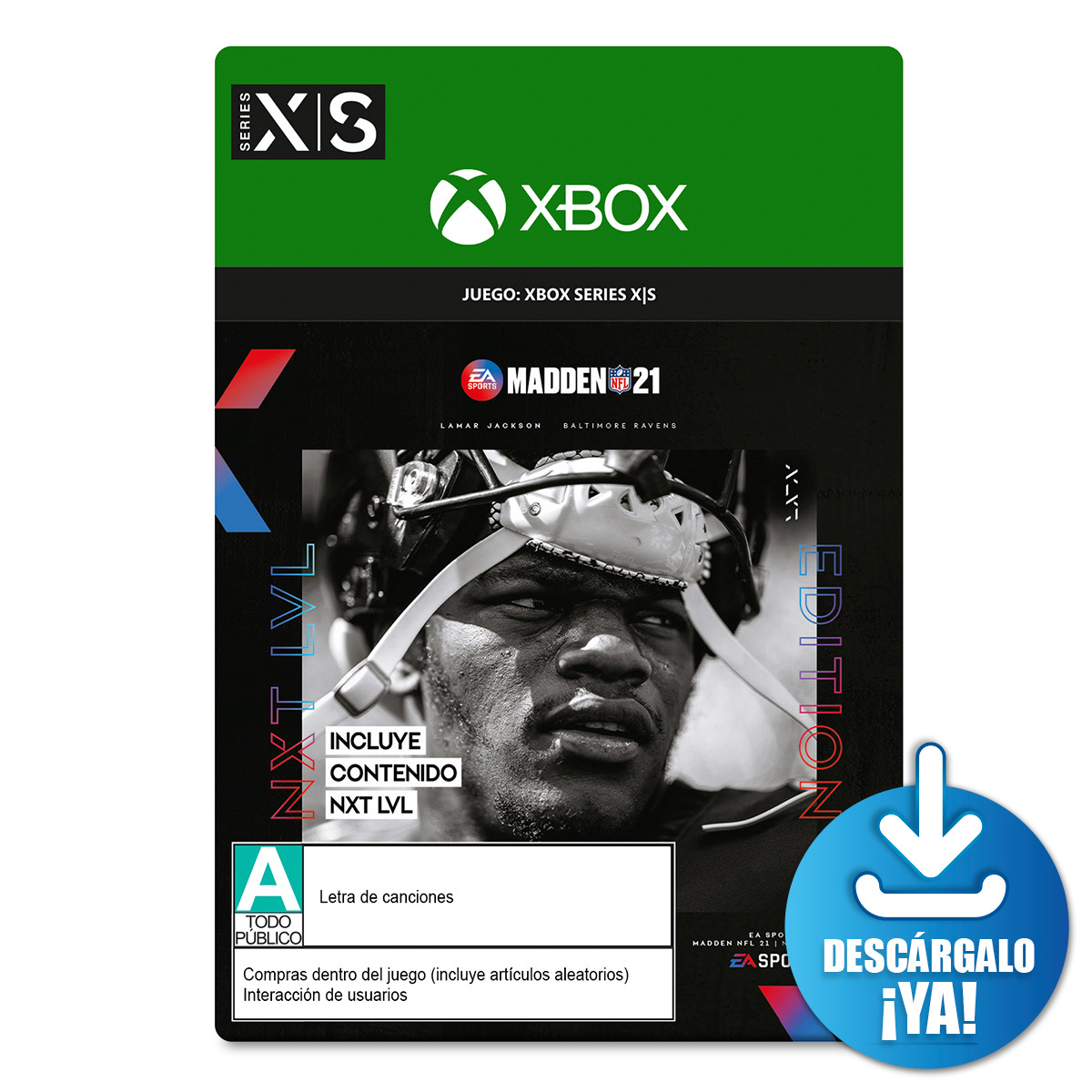 MADDEN 21 NXT LVL EDITION(Xbox Series X)