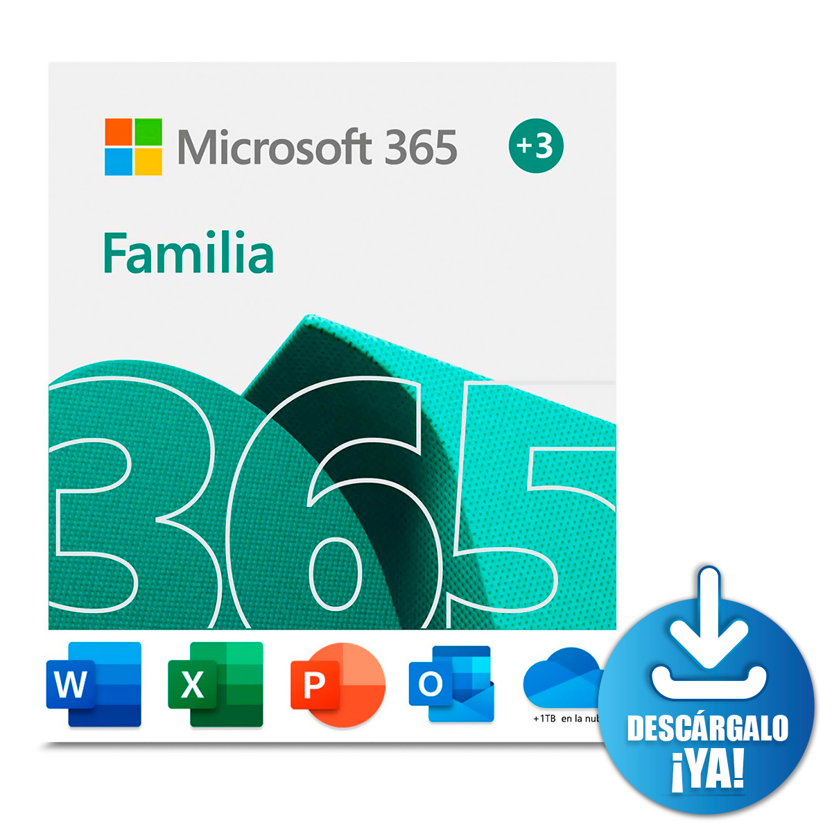 Microsoft Office 365 Familia Descargable 15 meses 6 usuarios Laptop PC Mac  Dispositivos Móviles | RadioShack México