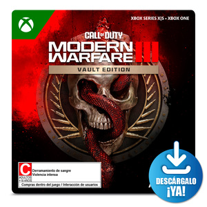 Call of Duty Modern Warfare IIl Vault Edition Juego Digital Xbox One - X/S Descargable