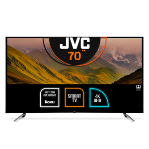 Pantalla SI70URF JVC Smart TV UHD Roku Frameless 70 pulg. 4k