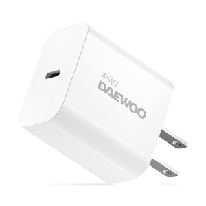 Cargador de Pared Daewoo Tipo C 45w Blanco 