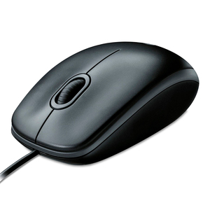 Mouse Alámbrico Logitech M100 / Negro / USB