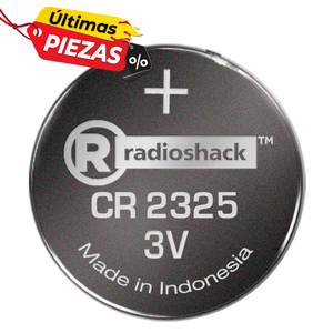 Pila de Botón Litio CR 1620 RadioShack Paquete 1 pieza