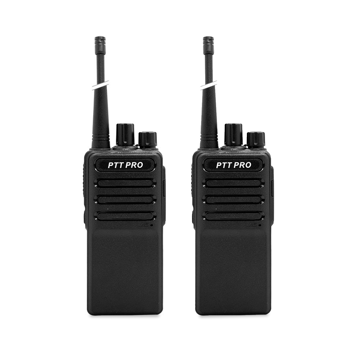 Auriculares walkie talkie inalámbricos Bluetooth micrófono PTT radio de dos  vías