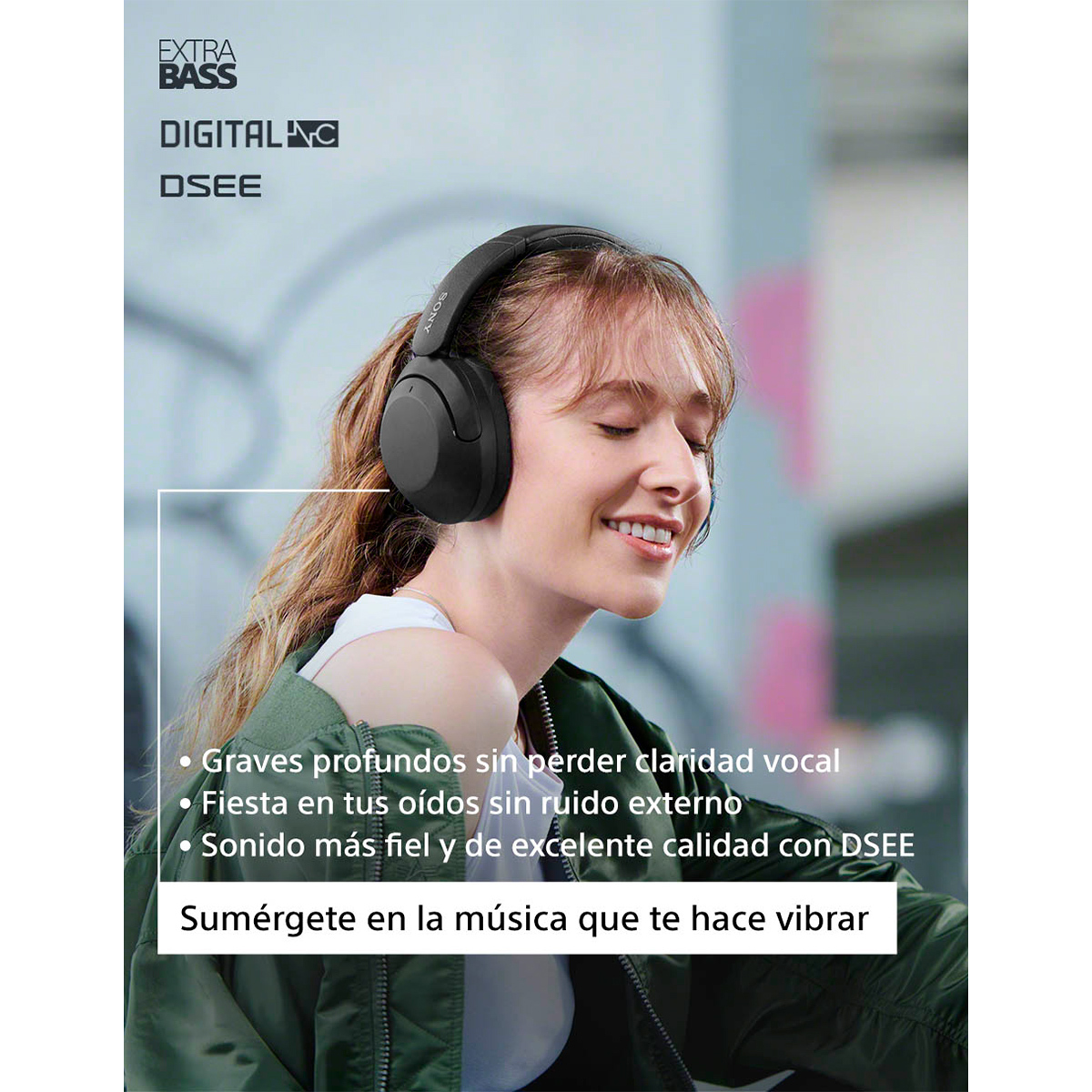 Audífonos over - ear Sony WH-1000XM4 Alámbricos e inalámbricos con  cancelación de ruido