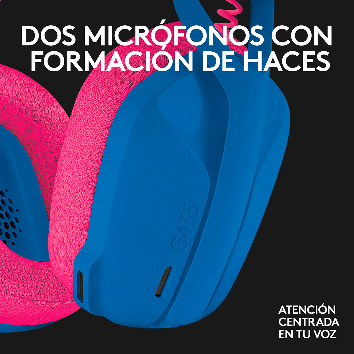  Logitech G Se adapta a auriculares inalámbricos para juegos,  ajuste moldeado personalizado, velocidad de luz + Bluetooth, cuatro  micrófonos de formación de haz, PC, Mac, PS5, PS4, móvil, Nintendo :  Videojuegos