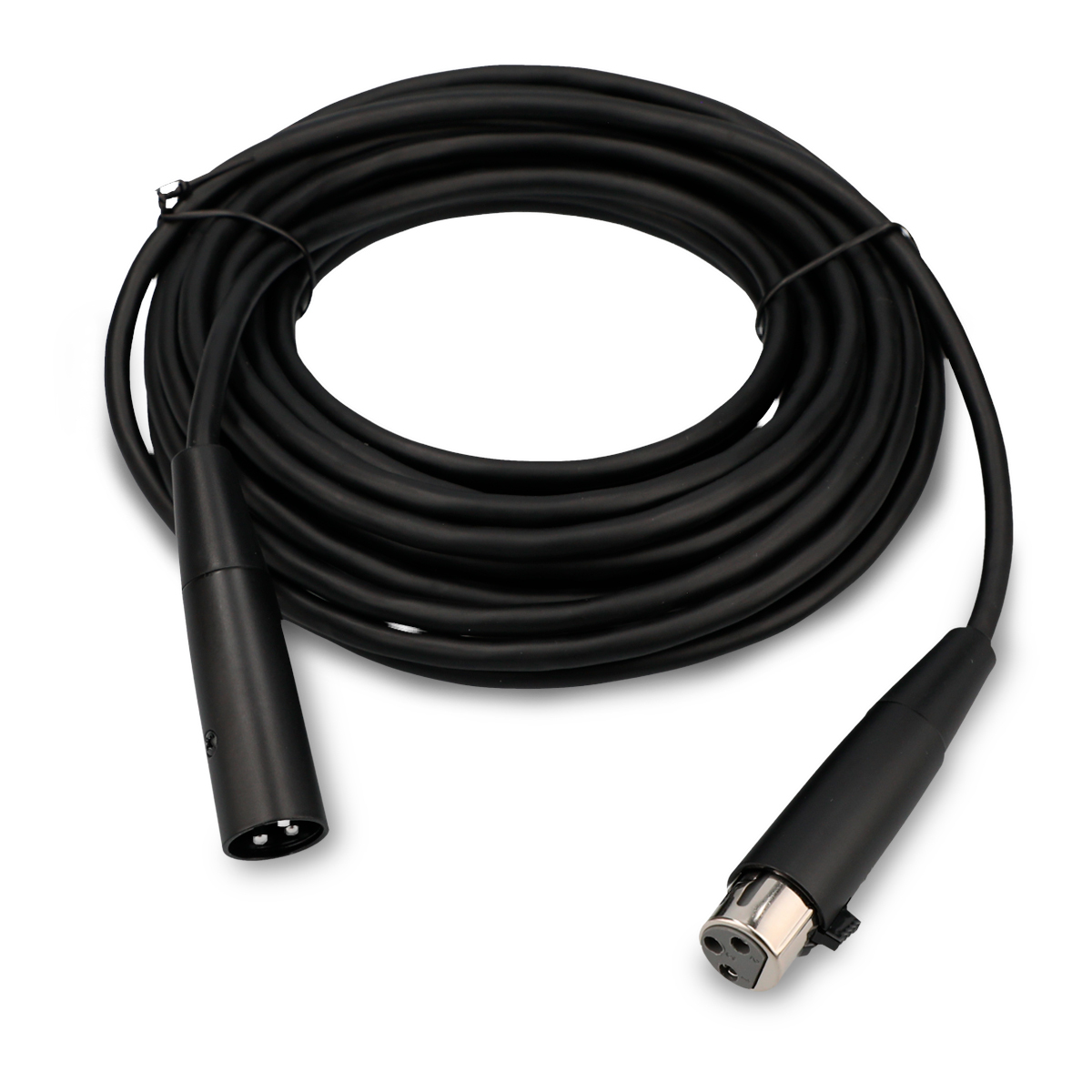 Cable para micrófono RadioShack XLR 7.6 m Negro Gollo Costa Rica