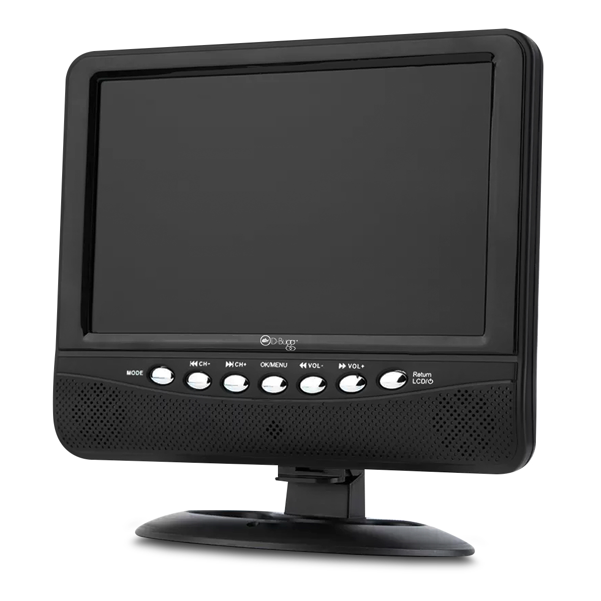 Monitor Pantalla Lcd 9 Tft Seguridad Video Camara Sd Auto Color Negro