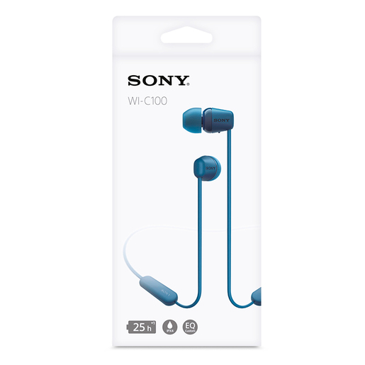 Auriculares Bluetooth Sony WI-C100 Azul - Auriculares Bluetooth - Los  mejores precios