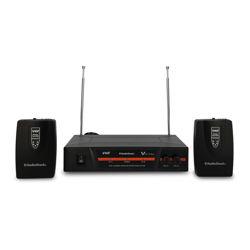 Set de Micrófonos Inalámbricos VHF FV-304-1 RadioShack