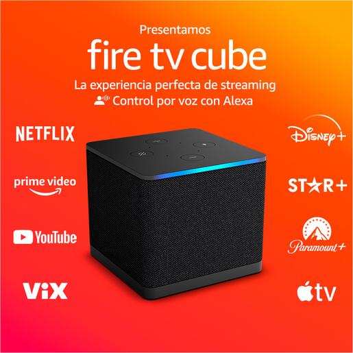 Fire TV Cube 3ra. Generación Alexa, Streaming, Pantallas, Audio y  video, Todas, Categoría