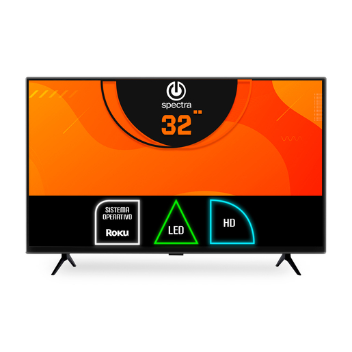 Pantalla Spectra Smart TV Roku 32-RSP 32 pulg. Led HD