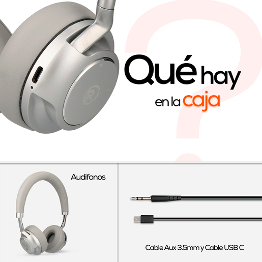 Audífonos Inalámbricos On ear RadioShack Metal