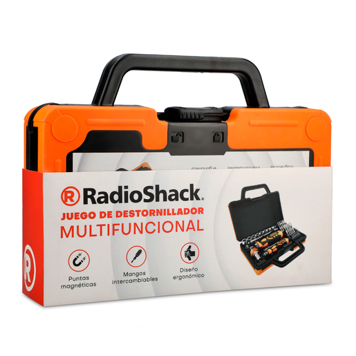 Kit de Destornillador de Trinquete Multifuncional RadioShack 