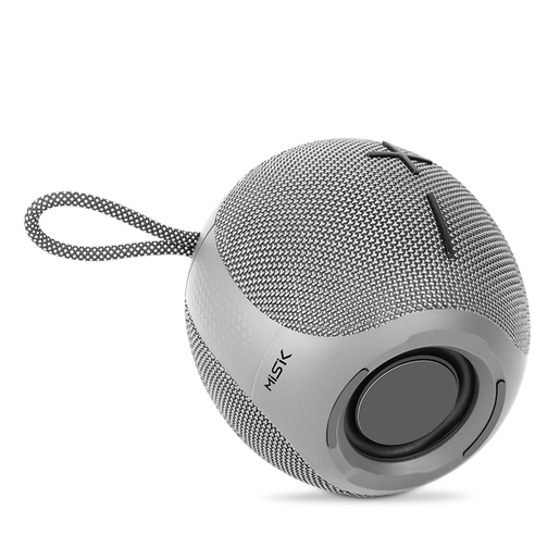 Bocina Bluetooth MS242 Misik Luz LED Gris