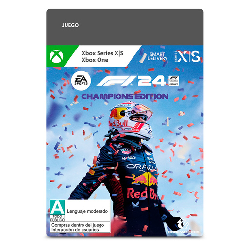 F1 24 Champions Edition más 18000 Pitcoin Xbox Series S/X Windows Descargable