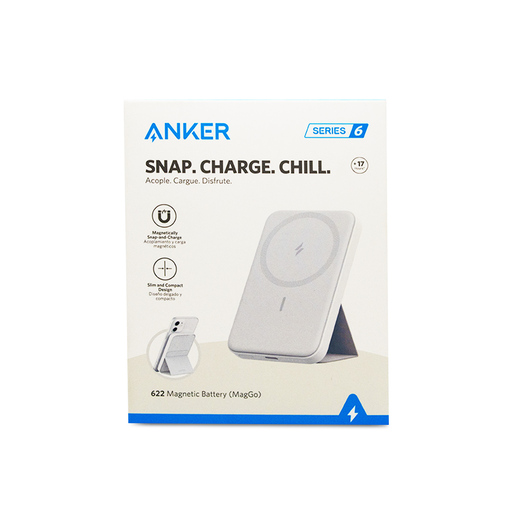 Power Bank 622 Anker MagSafe 5000 mAh Blanco