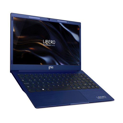 Laptop NOTGHIA-411 Ghia Libero Intel Celeron Gemini N4020C 14 pulg. 256gb SSD 8gb RAM Azul 