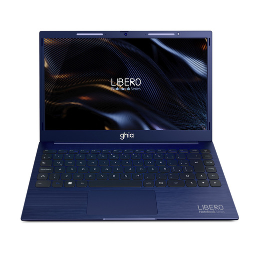 Laptop NOTGHIA-411 Ghia Libero Intel Celeron Gemini N4020C 14 pulg. 256gb SSD 8gb RAM Azul 