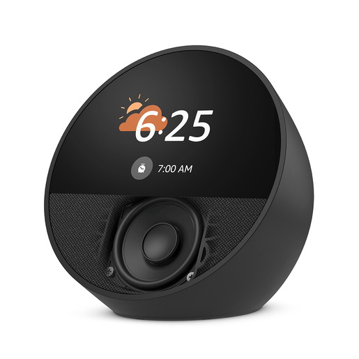 Alexa Amazon Echo Spot 2024 Touch 2.83 pulg. Negro 