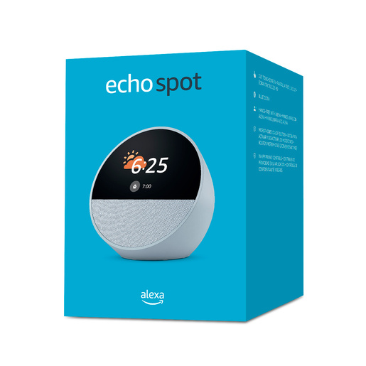 Alexa Amazon Echo Spot 2024 Touch 2.83 pulg. Blanco