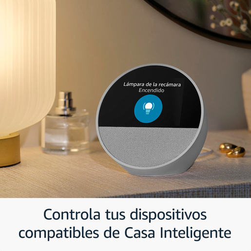 Alexa Amazon Echo Spot 2024 Touch 2.83 pulg. Blanco