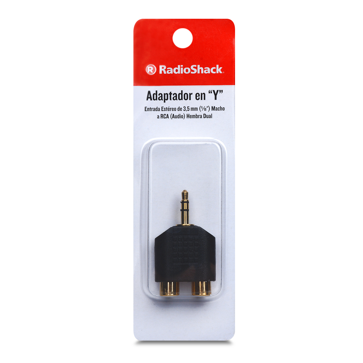 Adaptador de Audio Estéreo 6.3 mm a Auxiliar 3.5 mm RadioShack / Negro, Accesorios y Cables, Cables y Accesorios Celular y Automovil, Originales  RadioShack, Todas, Categoría