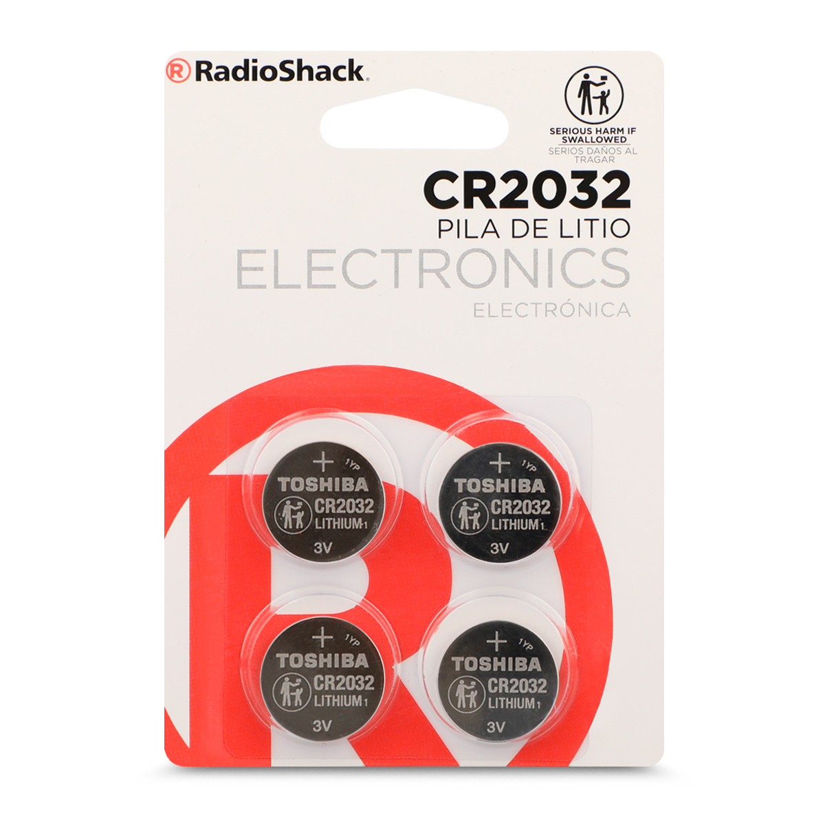 Batería de litio Radioshack Cr2025 x4 - Coolbox