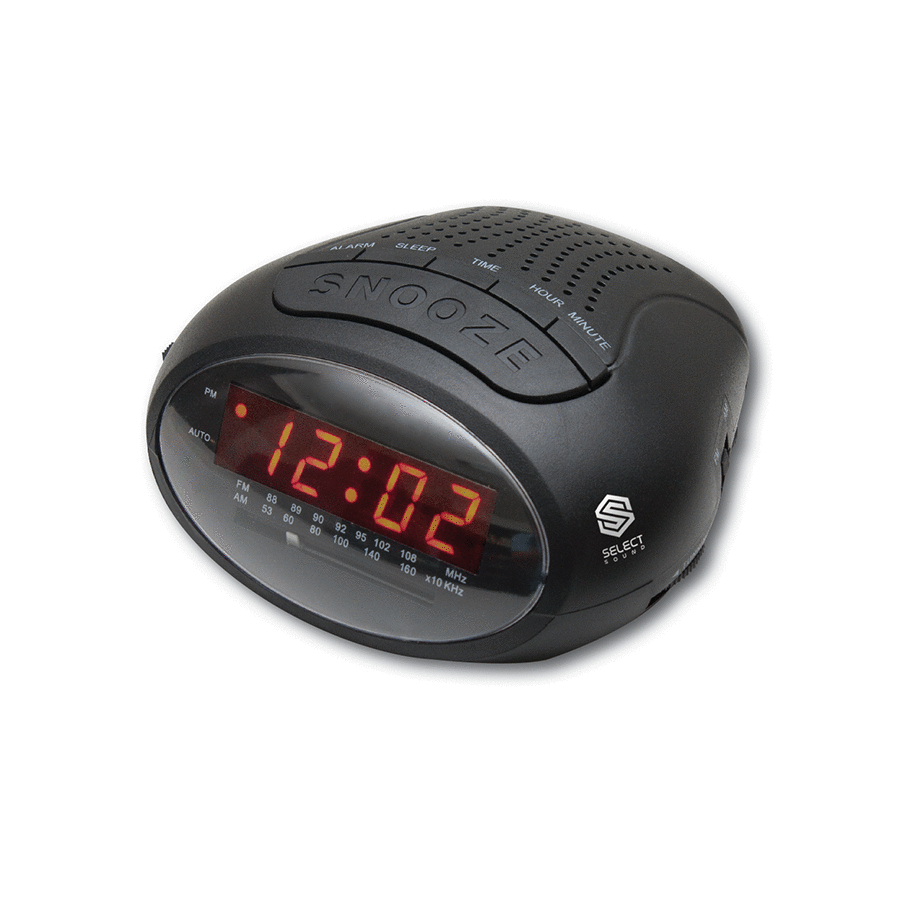 Radio Reloj Despertador Select Sound 4333 / Negro, Radios y despertadores, Audio, Audio y video, Todas, Categoría