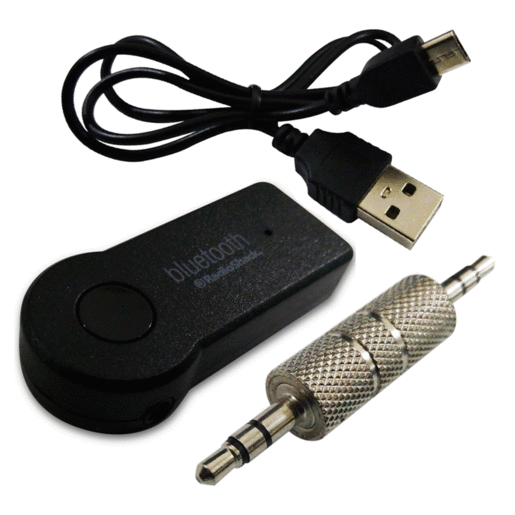 Receptor de Audio Bluetooth para Auto RadioShack RS234041 / Aux 3.5 mm /  Negro, Pro auto, Gadgets, Juguetes, Gadgets y Drones, Todas, Categoría
